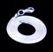 24 Pieces Snake Chain Necklace White Brightening 925 Silver Plated 1.2mm DIY Shining Link with Lobster Clasps for Jewelry Making (20 inch, Shining White Brightening)